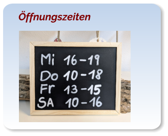 Öffnungszeiten